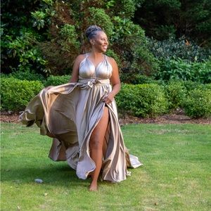 Stone color Joyfolie June Impact Dress